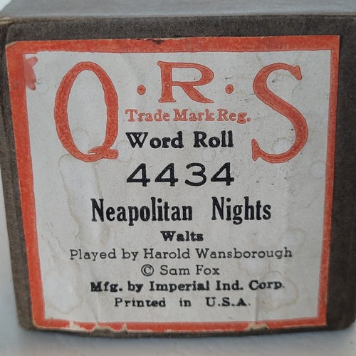 Lettore piano roll qrs 4434 - roll,