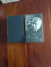 Meridiani Mondadori MONTALE TUTTE LE POESIE 1a edizione Meridiani 1984