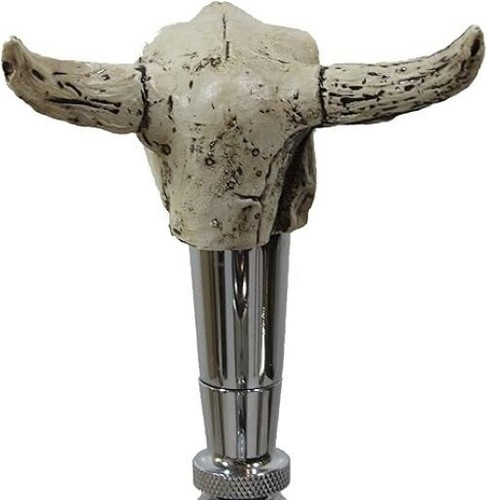 Bull horns skull - horns, birra