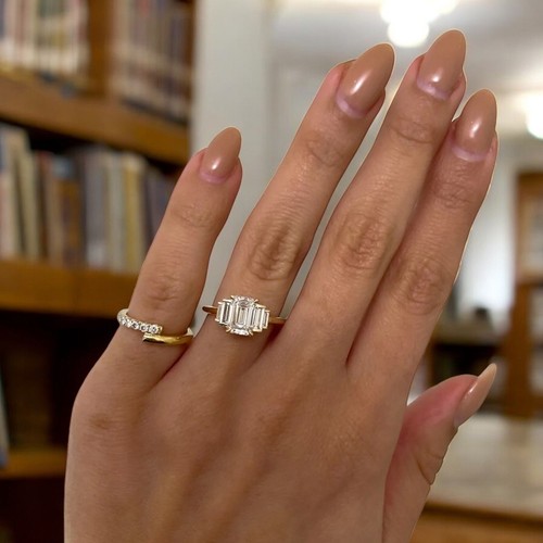 Anello design diamante - anello, 2,10