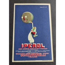 Cartolina "Iperol" Acqua Ossigenata Cristalizzata in Compresse - Stab. Schiappar