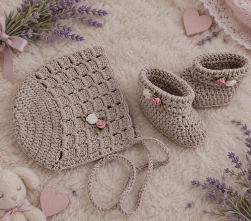 Set bambino fatto mano - set,