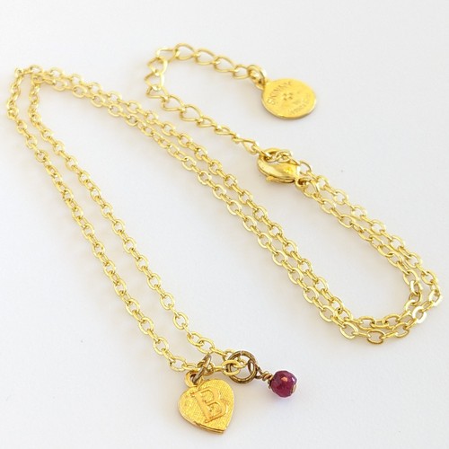 Collana con ciondolo perle