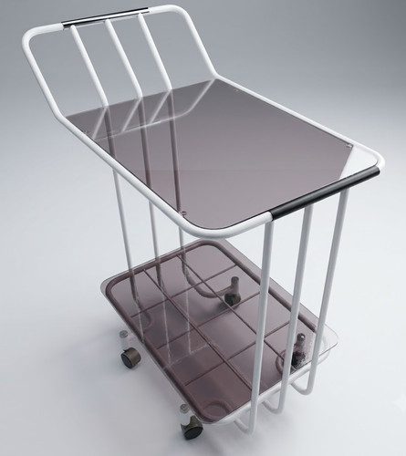 Carrello bar vintage - vintage, 80