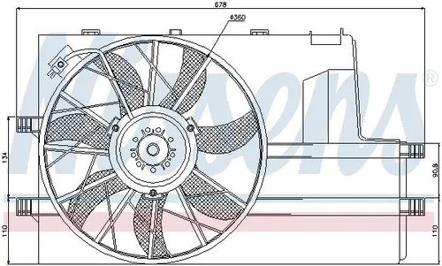 Ventola radiatore - radiatore,