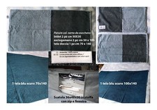 Biancheria bagno nuova per B&B e casa, marca Ikea e Lidl