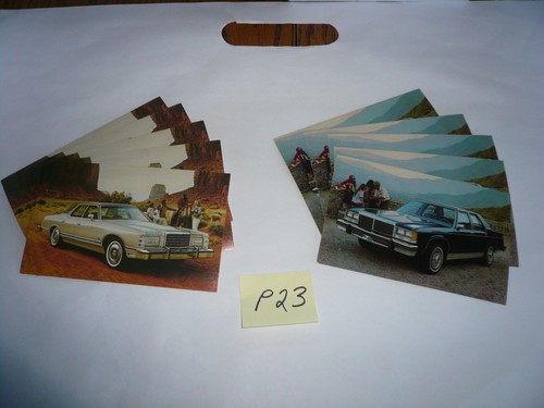 Lotto cartoline ford ltd - lotto,