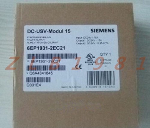One new siemens - one,