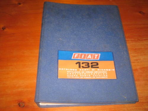 Catalogo parti fiat 132 - catalogo,