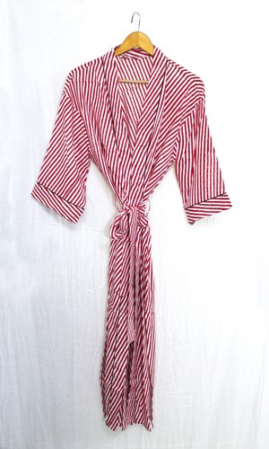 Abito lungo kimono - , stampa