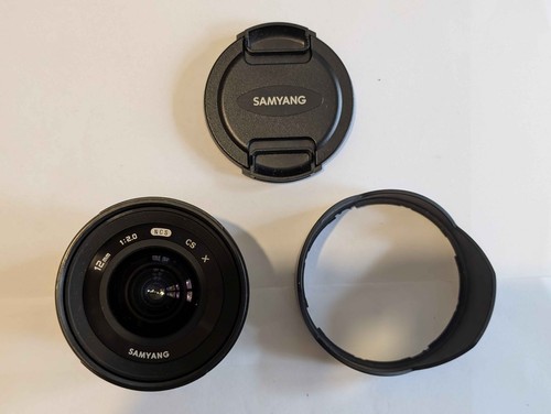 Samyang 12mm 0 obiettivo - samyang, f/2,0