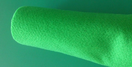 Moquette acustica verde rotolo