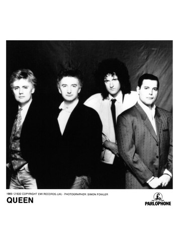 Queen promo photo 1989 - photo,