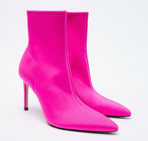Zara stivaletti donna tacco - donna,