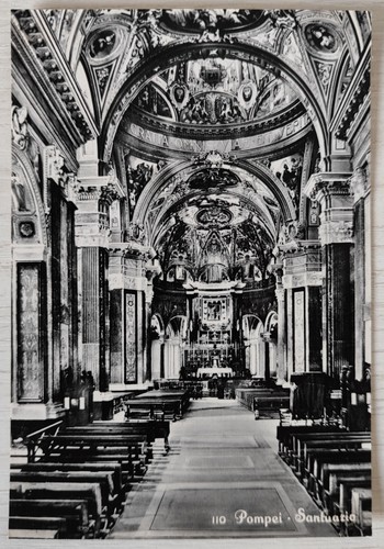 Pompei santuario postcard - -,