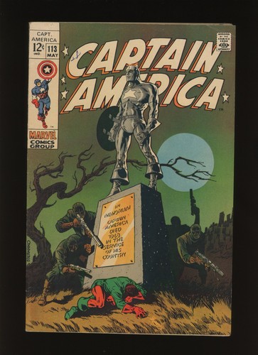 Captain america 113 - captain, #113