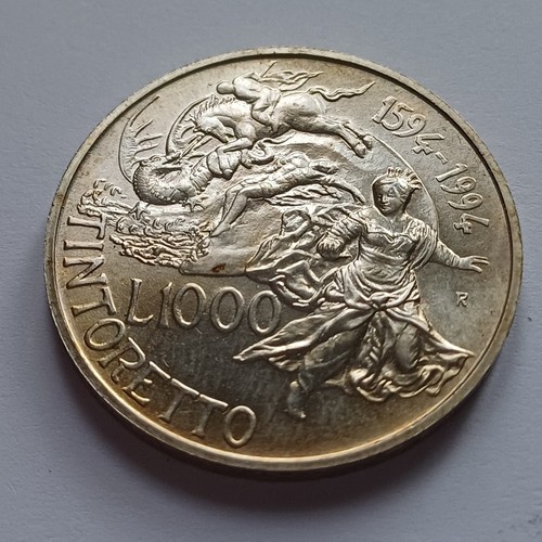 1000 lire tintoretto 1994 - tintoretto, roma
