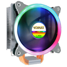 DISSIPATORE CPU COOLER PER INTEL E AMD GAMMEC VARDAR CON ANELLO LED RAINBOW