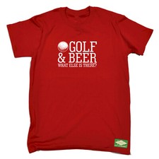 Magliette Golf Oob And Beer - T-shirt da uomo divertente novità regalo