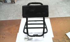 PORTA PACCO PORTAPACCHI POSTERIORE VESPA PX 125 150 200 D'EPOCA CON SPALIERA!!!