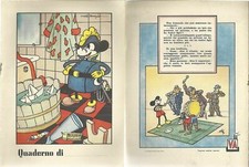 QUADERNO DI TOPOLINO illustrazione De Majo anni 60/70 NUOVO (modello 1)
