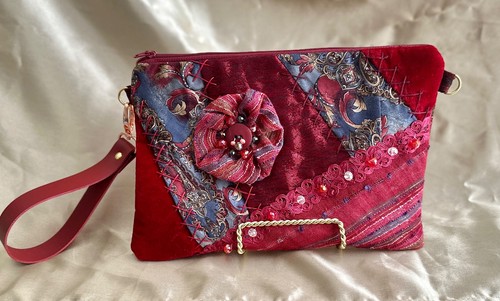 Fatto mano elegante pochette - fatto, a