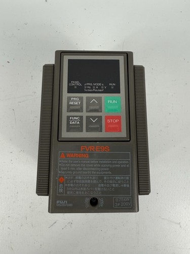 Fuji fvr0 75e9s inverter - fvr0.75e9s-2, 3ph