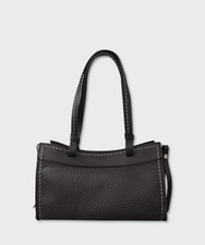 Minka Vanity Black Leather