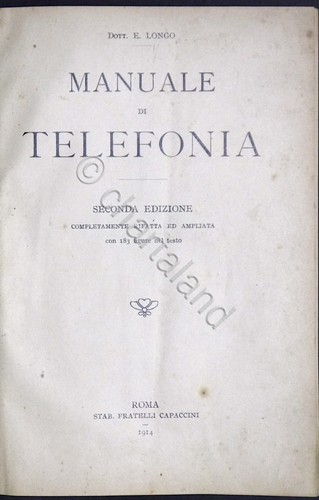Longo manuale di - e.,