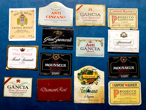Etichette asti cinzano - -,