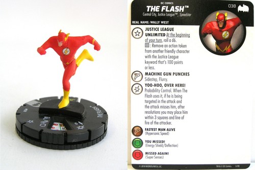 Heroclix 038 the flash dc - heroclix,