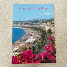 Cartolina Nizza Francia Baia