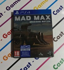 PS4 MAD MAX RIPPER EDITION LIMITED ITALIANO PLAYSTATION 4 QUASI NUOVO COMPLETO