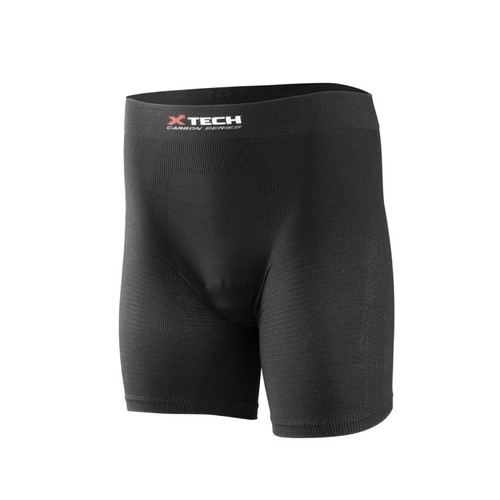 Boxer unisex nero con - , fondello