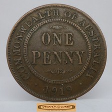 1919 (m) Australia 1 Penny -