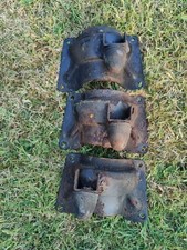 Set di 3 staffe piastre di