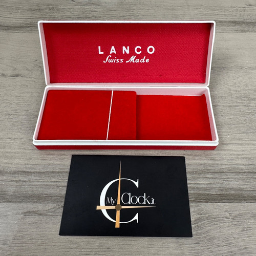 Scatola per orologio lanco - scatola,