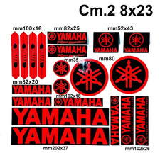 Kit 20 Adesivi YAMAHA ROSSO