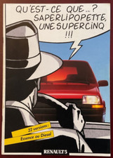 catalogue Renault 5 R5 1986