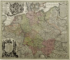 Germania Originale Incisione