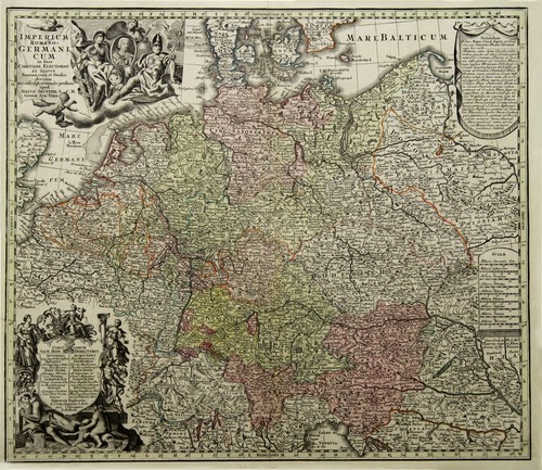 Germania originale incisione - germania,