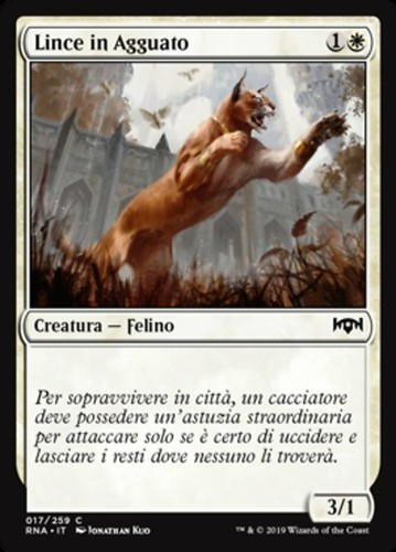 Mtg prowling caracal exc - prowling,