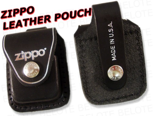 Zippo marsupio pelle con - in,