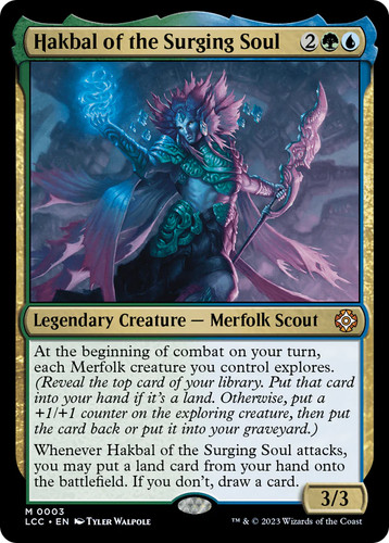 Mtg hakbal dell - dell'anima, surging