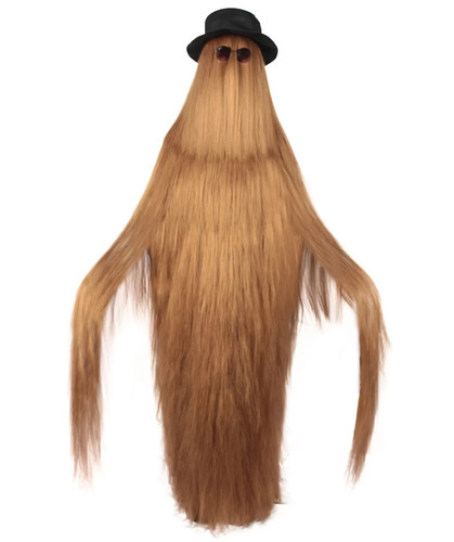 Set costume parrucca hairy - parrucca,