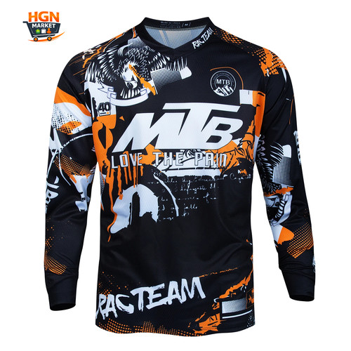 Maglia moto mtb - uomo, dh