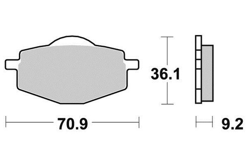 Pastiglie freno sinter grip - pastiglie,