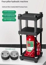 Pressa idraulica piccola manuale gioielli oro e argento pressa stampo utensile