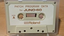 Cassetta dati programma patch