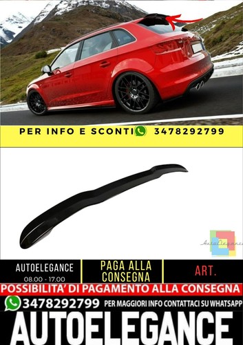 Spoiler ala aggiuntiva nero - ✨spoiler,